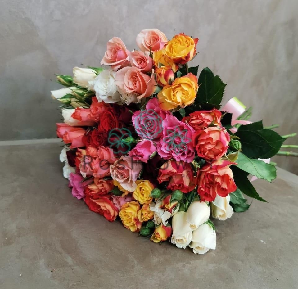 Букет цветов из: Розы в Островном