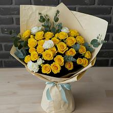 Букет цветов из:  Розы #REPLACE_PRED# Островном