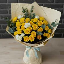 Букет цветов из:  Розы в Островном