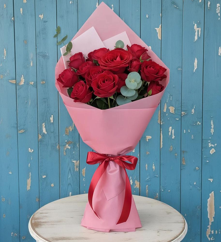 Букет цветов из: Розы в Островном