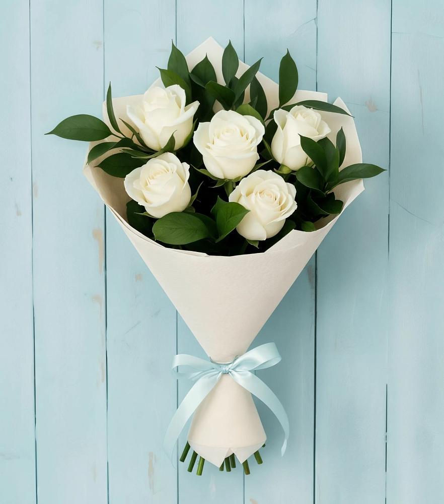 Букет цветов из: Розы в Островном