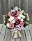 Букет цветов из: Альстромерии, Гвоздики, Розы и Хризантемы в Островном