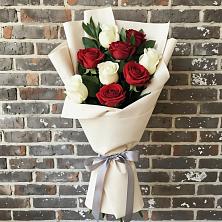 Букет цветов из:  Розы в Островном