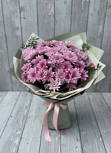 Букет цветов из:  Хризантемы в Островном