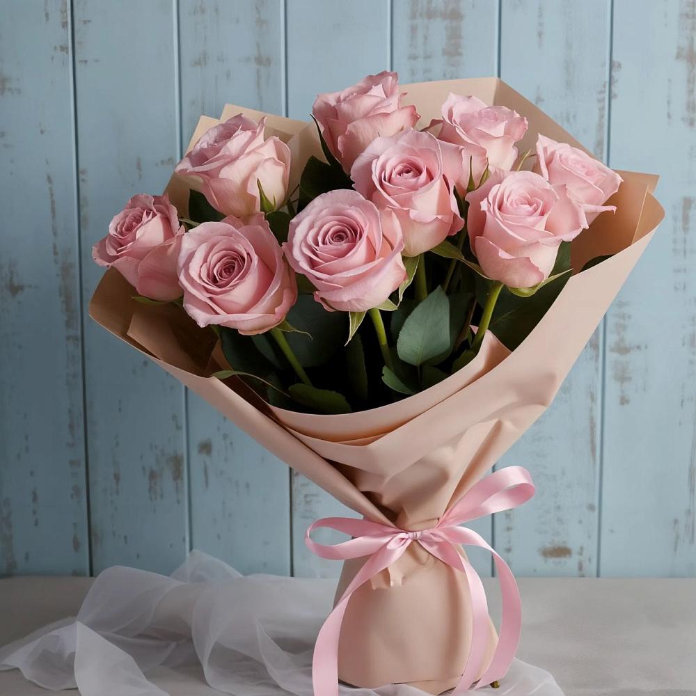 Букет цветов из: Розы в Островном