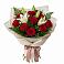Букет цветов из: Лилии и Розы в Островном