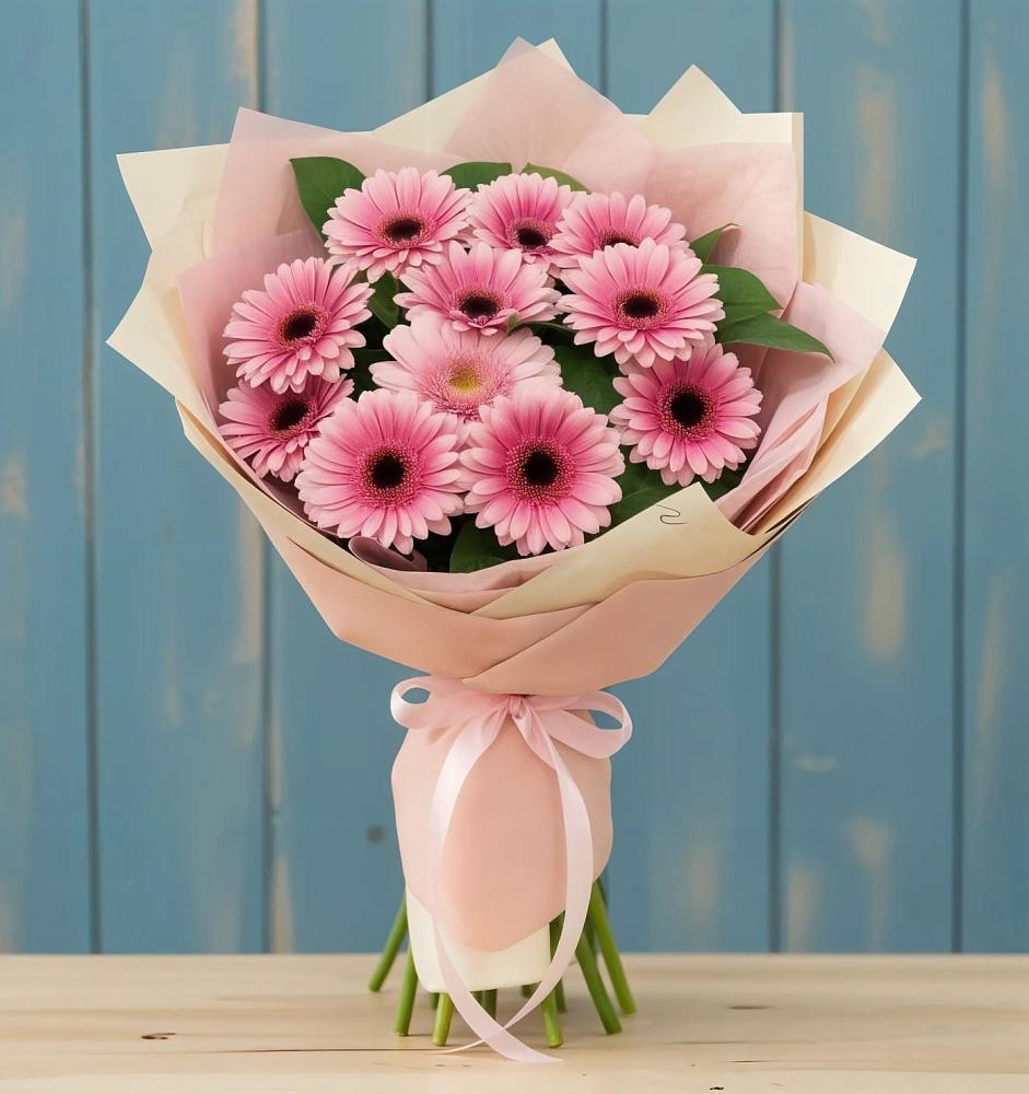 Букет цветов из: Герберы в Островном