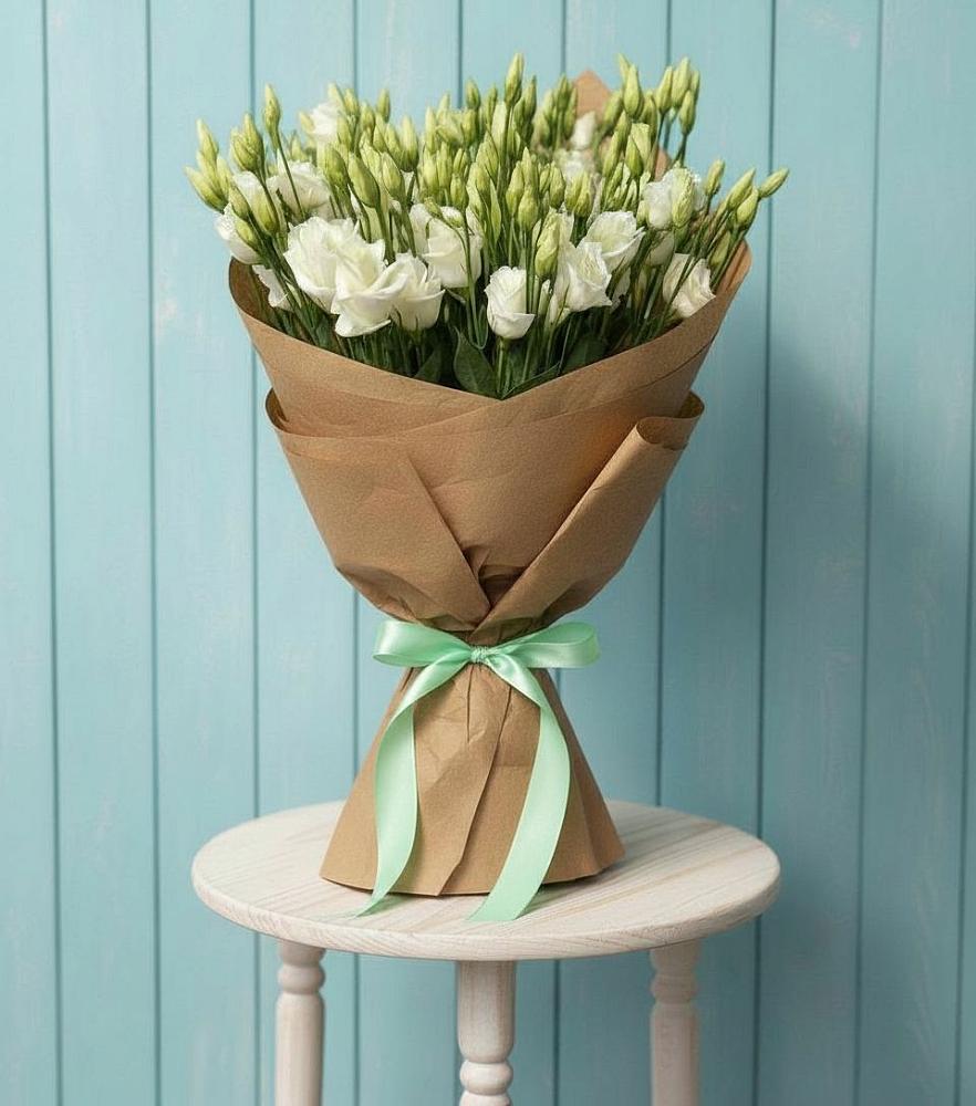 Букет цветов из: Лизиантусы в Островном