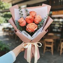 Букет цветов из:  Розы в Островном