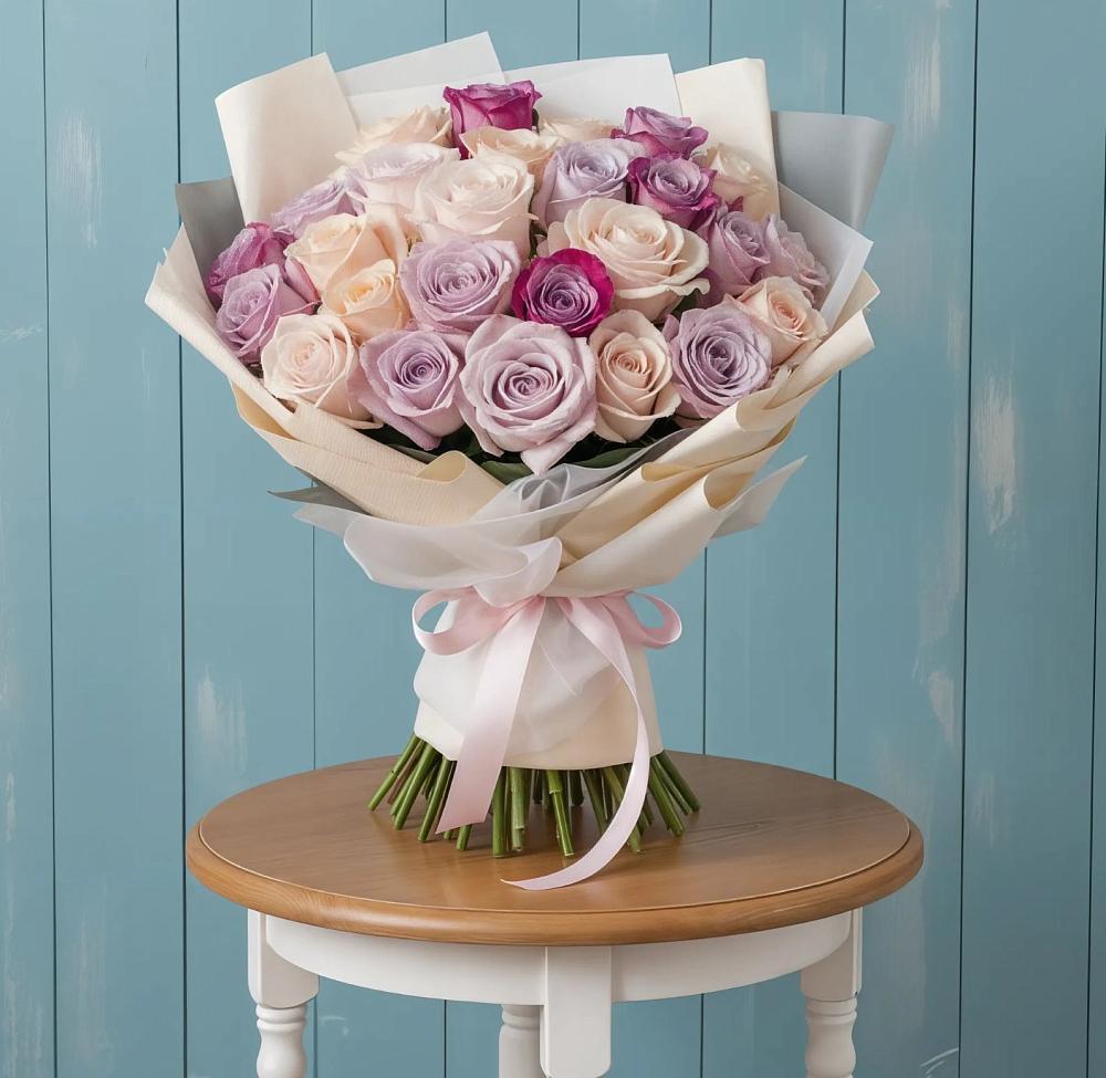 Букет цветов из: Розы в Островном