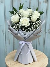 Букет цветов из:  Розы в Островном