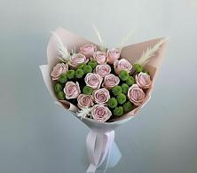 Букет цветов из:  Розы и Хризантемы в Островном