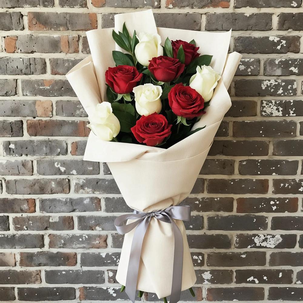 Букет цветов из: Розы в Островном