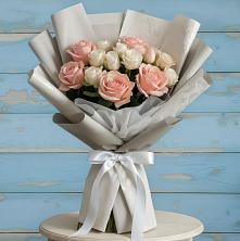 Букет цветов из:  Розы в Островном