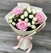Букет цветов из:  Розы в Островном