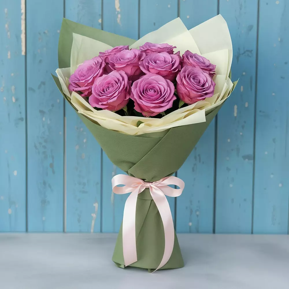 Букет Розы Фёрст Леди в Островном