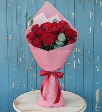 Букет цветов из:  Розы в Островном