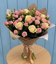 Букет цветов из:  Розы в Островном