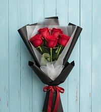 Букет цветов из:  Розы в Островном