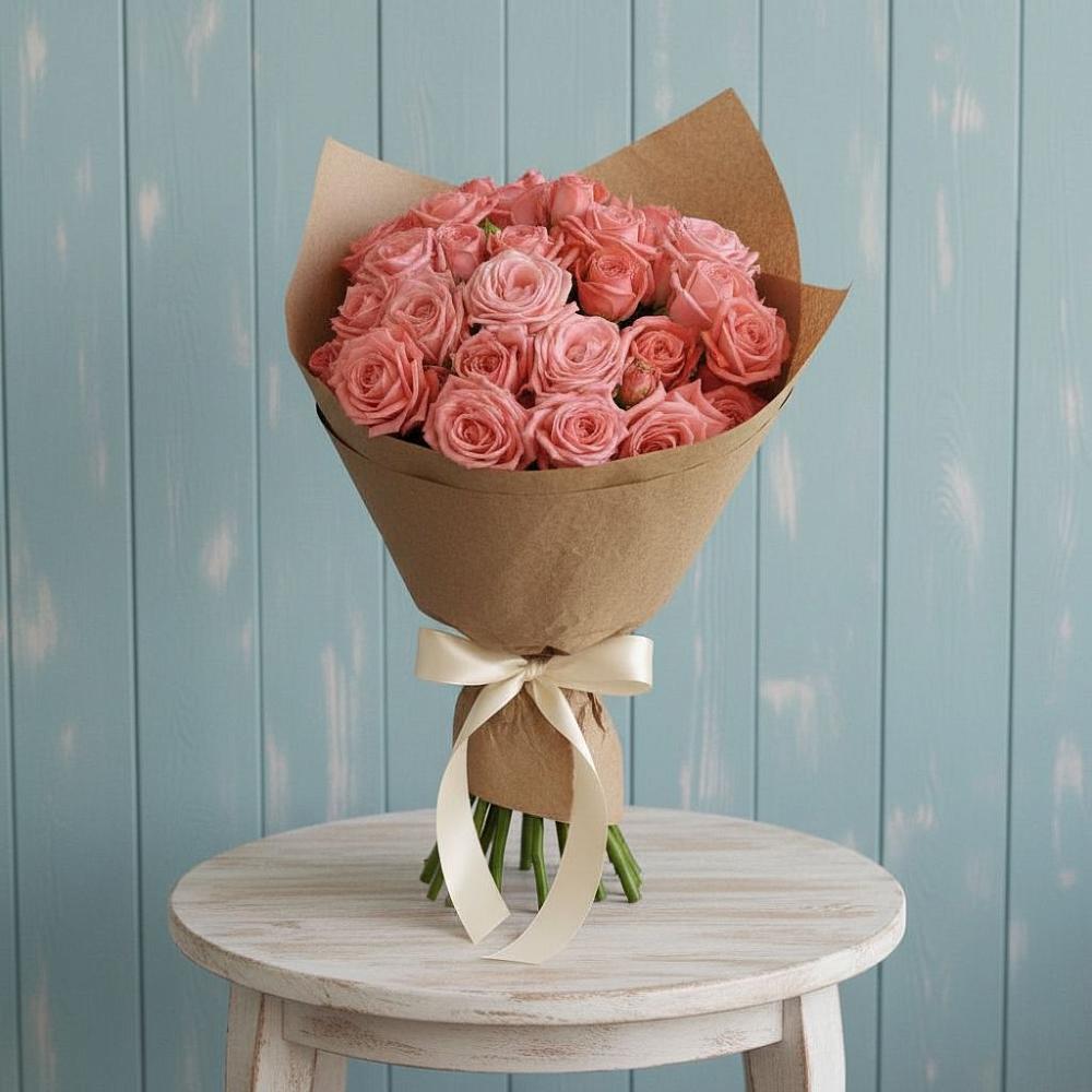 Букет цветов из: Розы в Островном