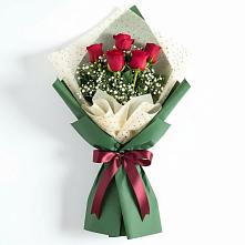 Букет цветов из:  Розы в Островном
