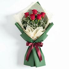 Букет цветов из:  Розы в Островном