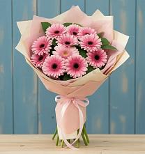 Букет цветов из:  Герберы в Островном