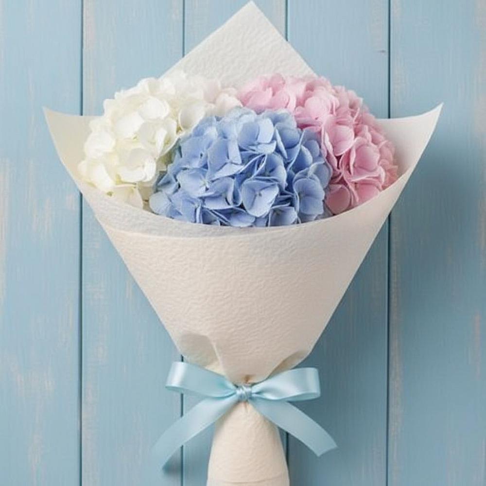 Букет цветов из: Гортензия в Островном