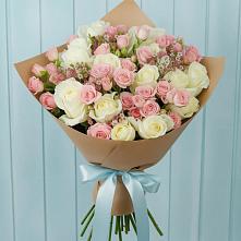Букет цветов из:  Розы в Островном